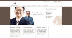 Desktop Screenshot of nikolaisourcing.com